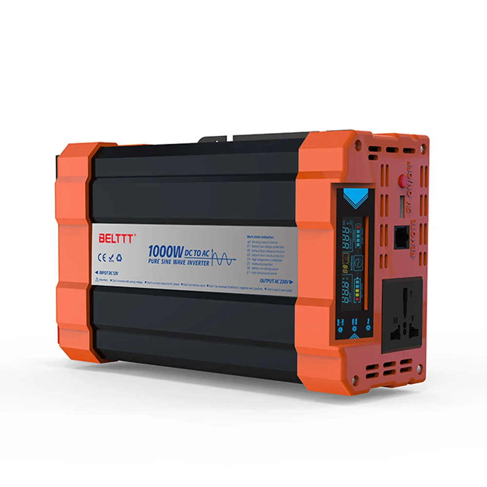 1000W/1500W/2000W/3000W/4000W Pure Sine Wave Power Inverter DC24V to AC220V Vehicle Smart Car Inverter with LED Screen (image for) 1000W/1500W/2000W/3000W/4000W Pure Sine Wave Power Inverter DC24V to AC220V Vehicle Smart Car Inverter with LED Screen